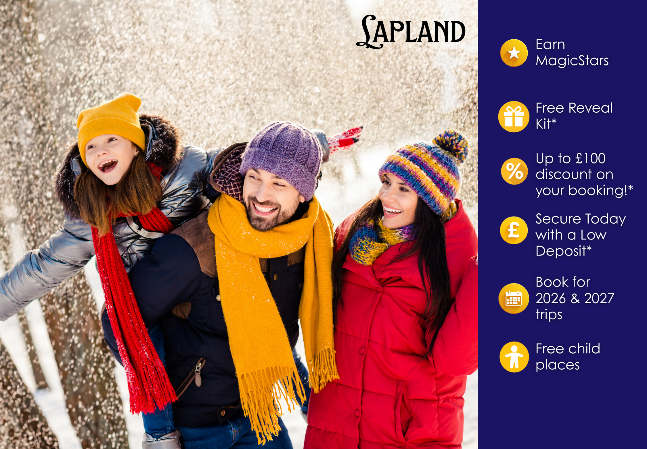 MagicBreaks Lapland 2026 Day Trips are selling FAST! carousel banner