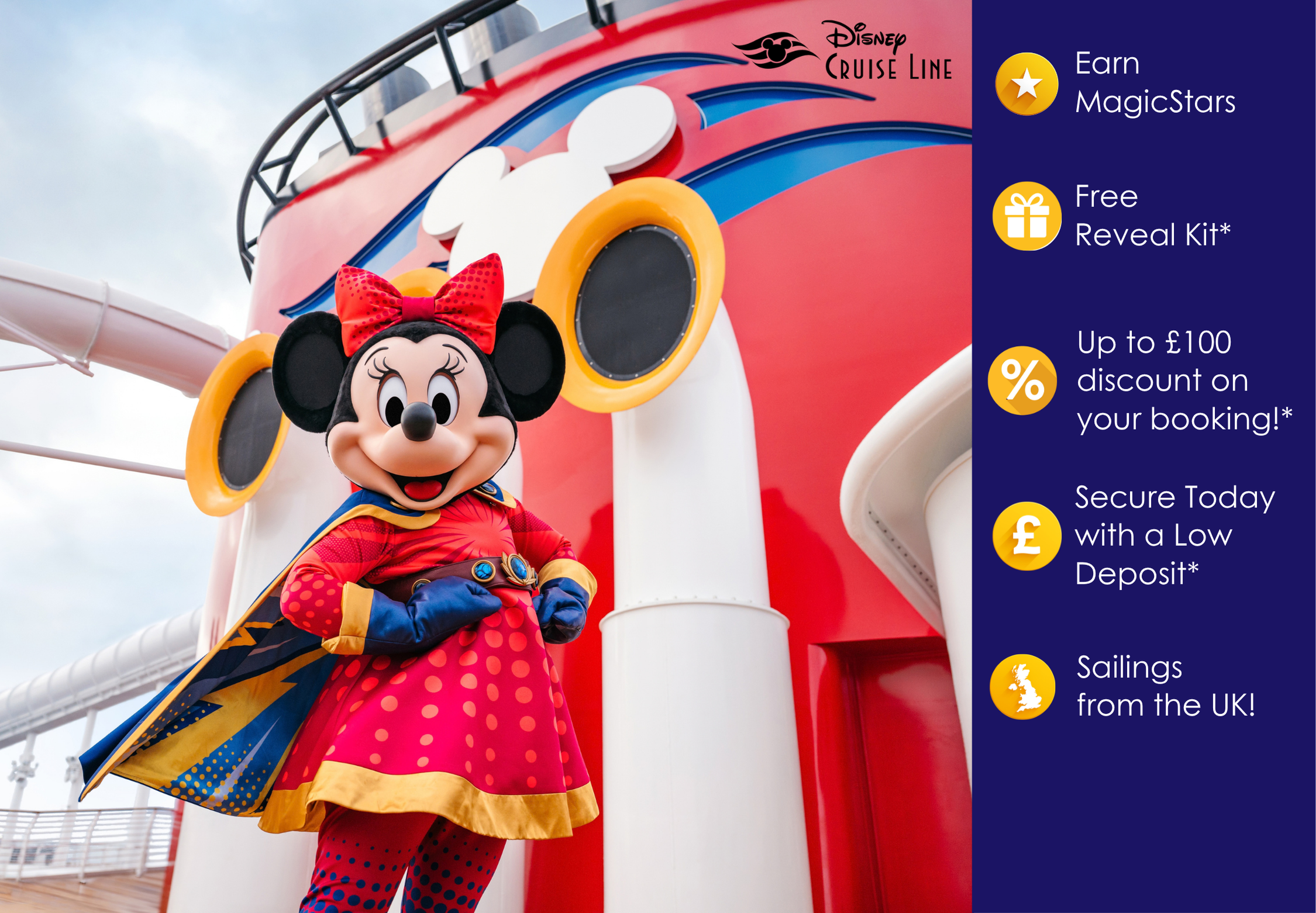 MagicBreaks New Disney Cruise Line sailings up to Spring 2028 now on sale! carousel banner